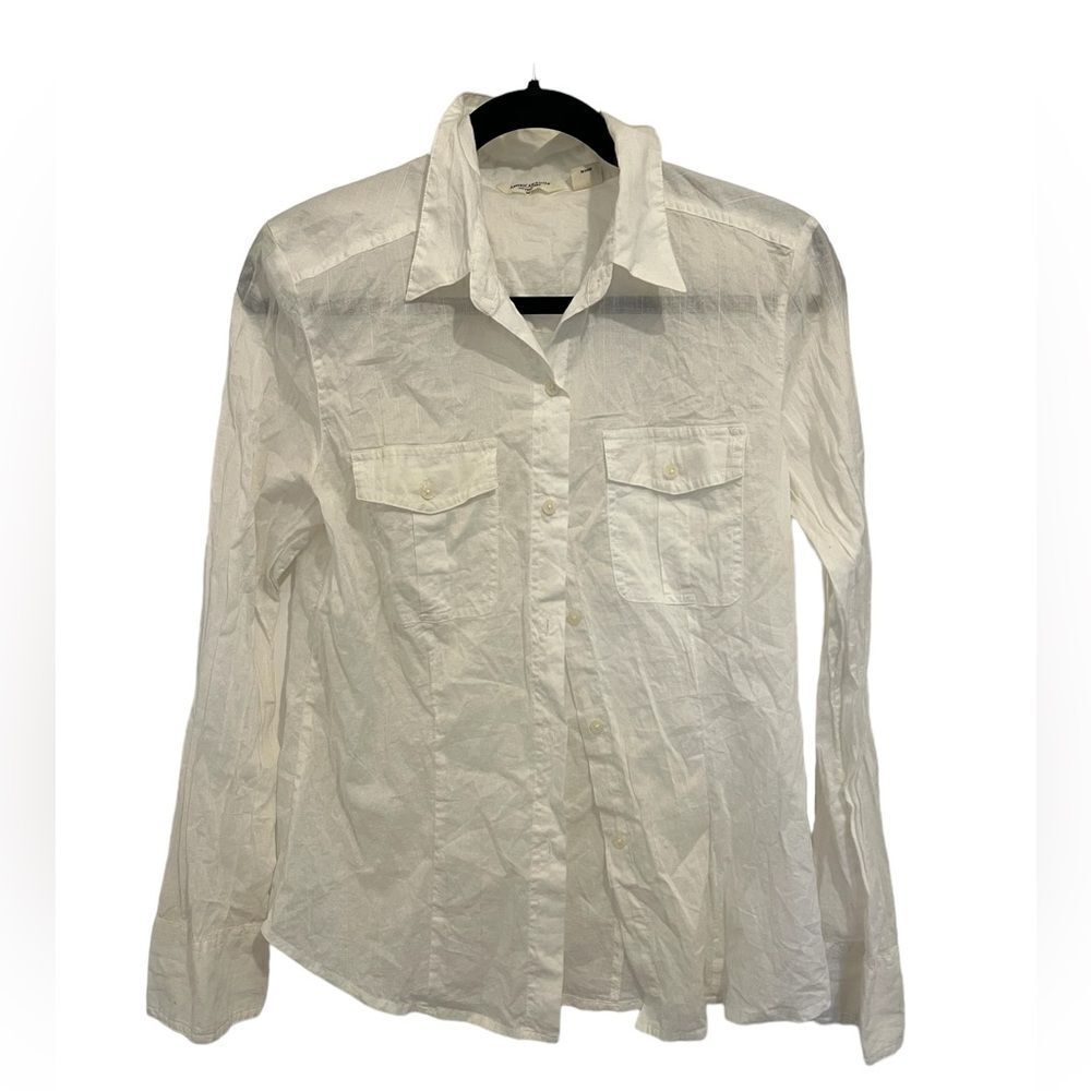 AE cotton button down shirt